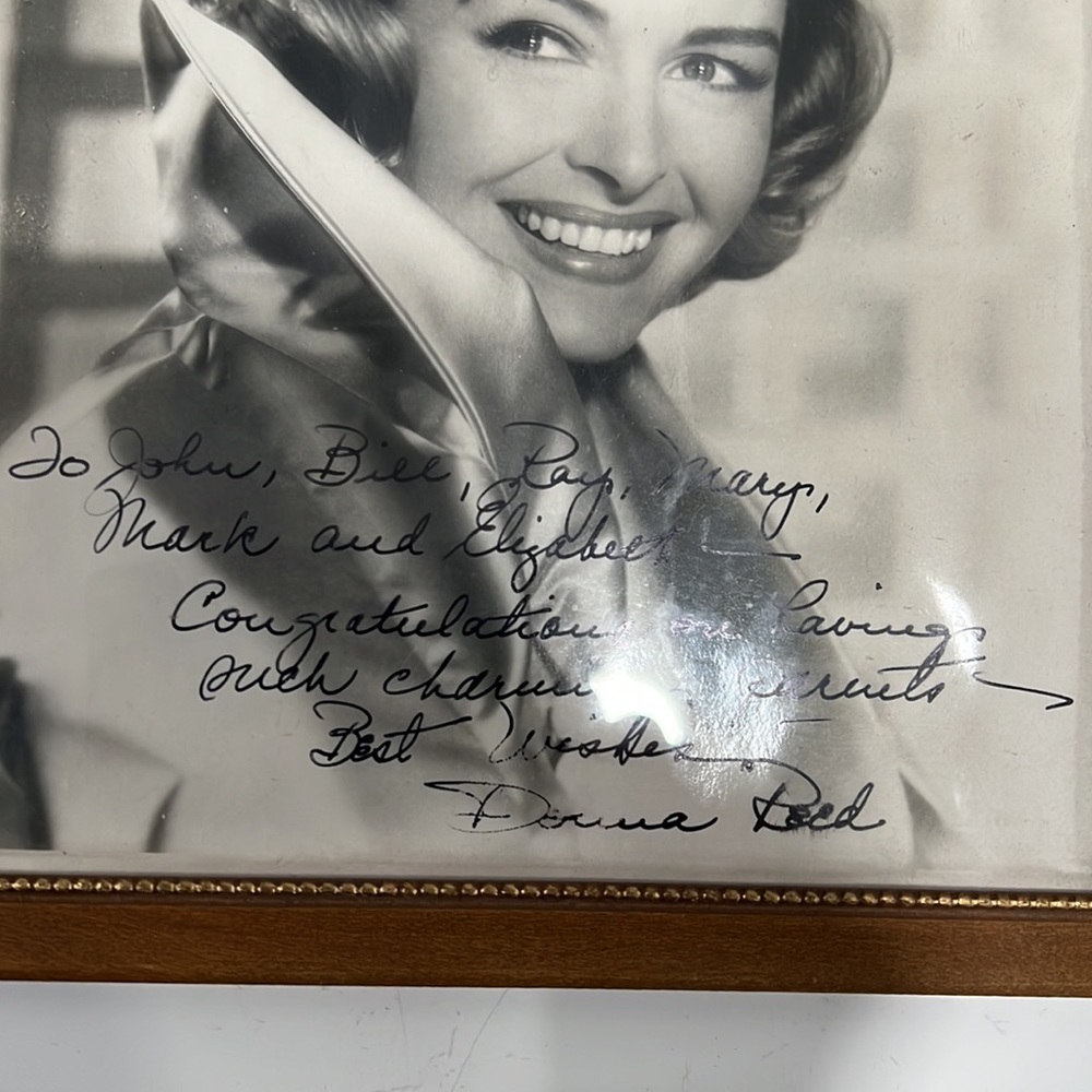 Donna Reed Signed Photgraph - Picture 2 of 4